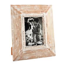 Natural 5x7 Two-Tone Bead Frame