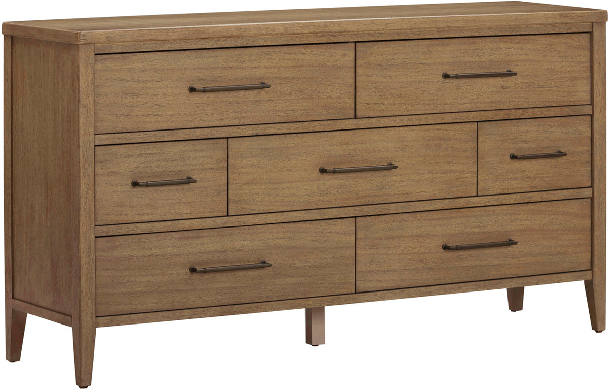 Olivia Dresser in Sunkissed Beige Finish