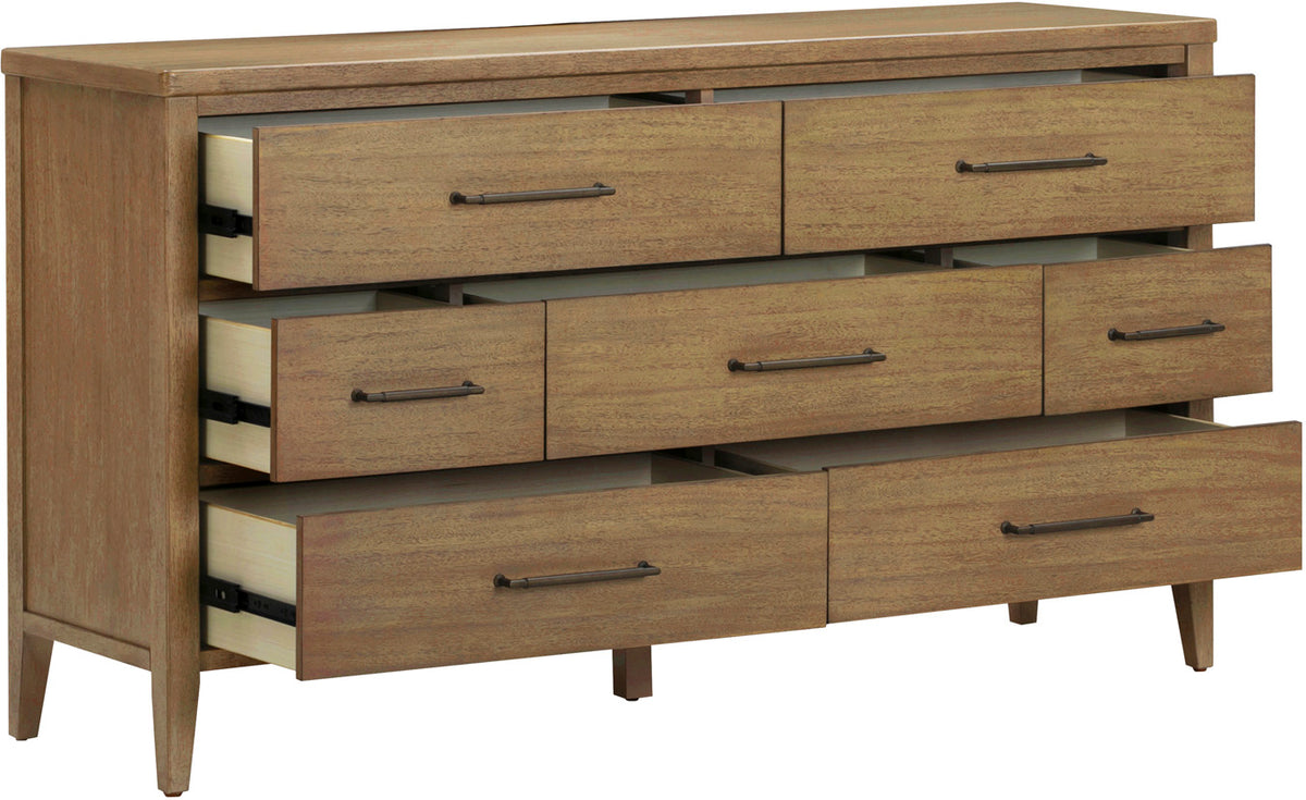Olivia Dresser in Sunkissed Beige Finish