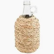 SMALL WOVEN GLASS VASES