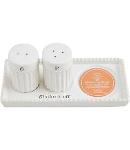 Salt & Pepper Accessory Tray Set