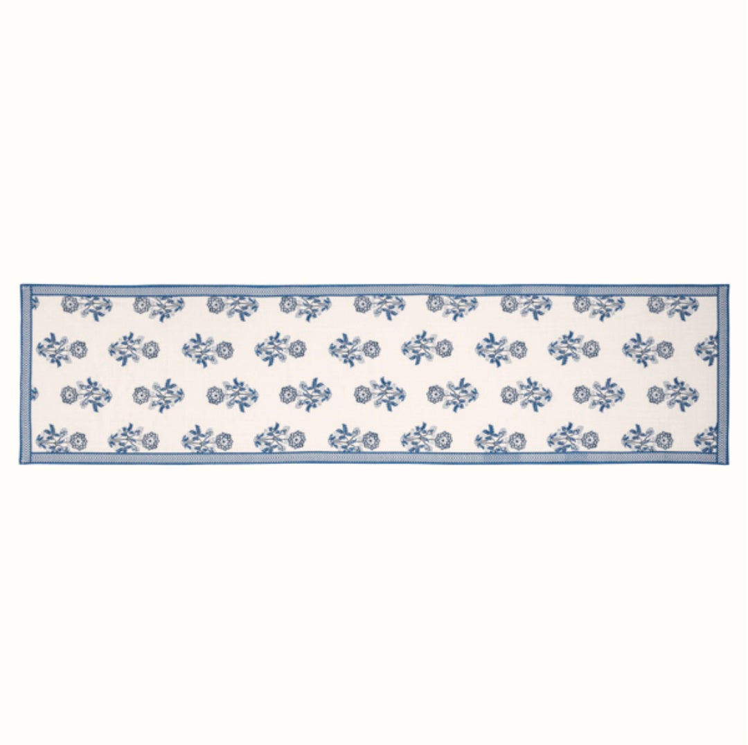 Blue Table Runner