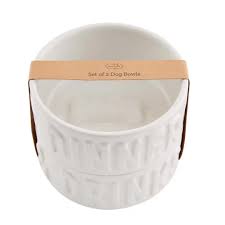 Stacked Dog Bowl Set