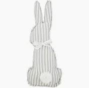 Stripe Bunny Pillow