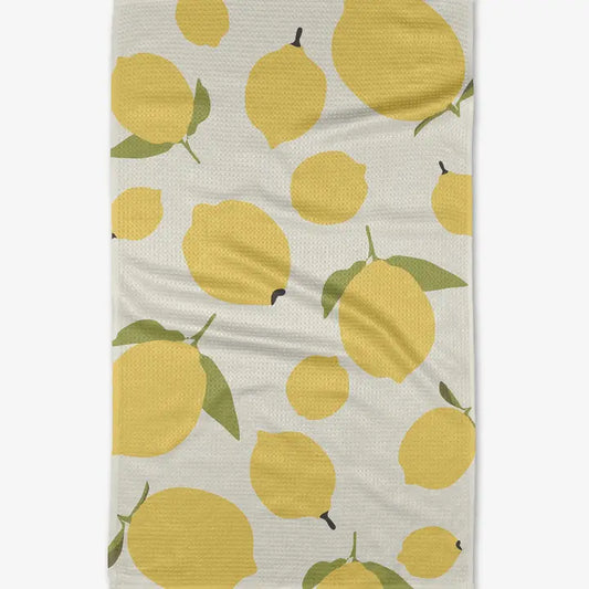 Sunny Lemons Tea Towel