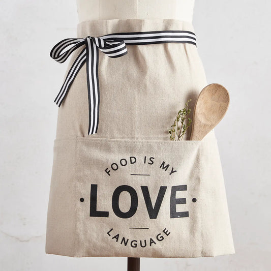 Waist Apron - Food Is My Love Language