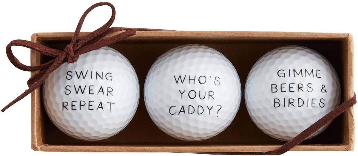 Whos Your Caddy Golf Ball Set