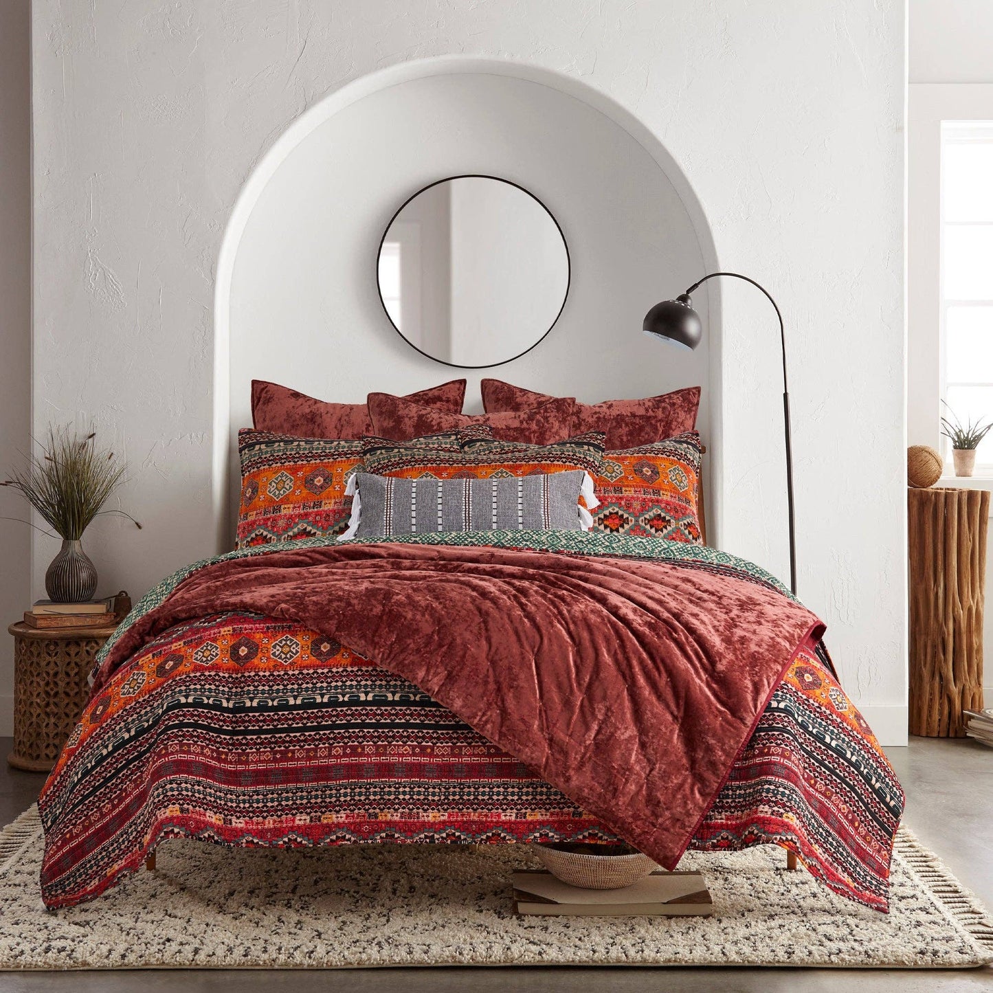 Abruzzi Velvet Spice Quilt