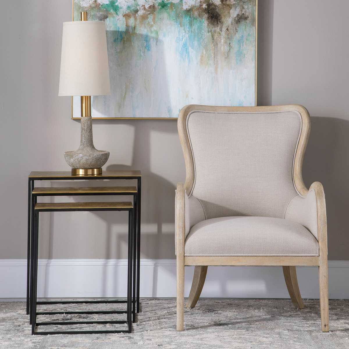 Coreene Nesting Table, Gold -Sold Separately