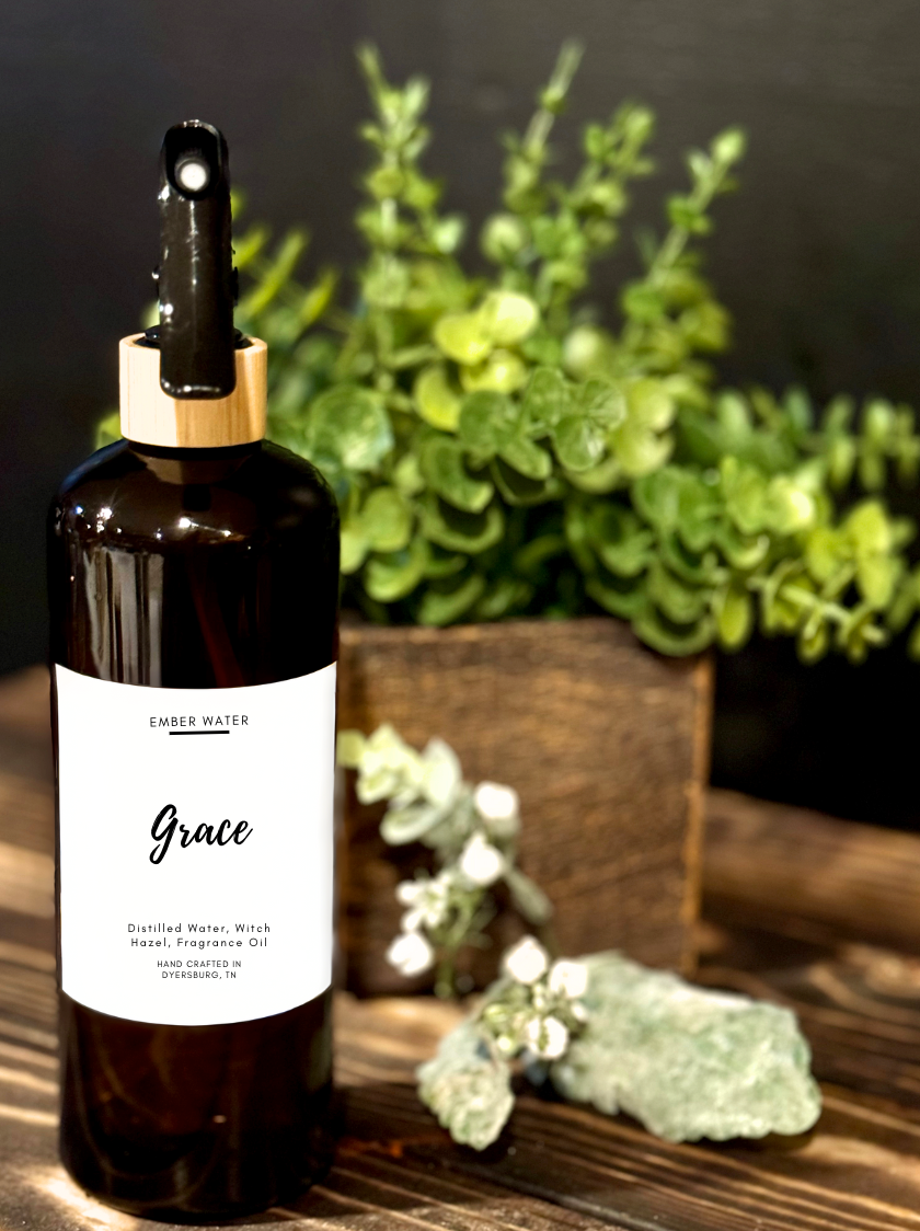 Grace Room + Linen Spray: Black