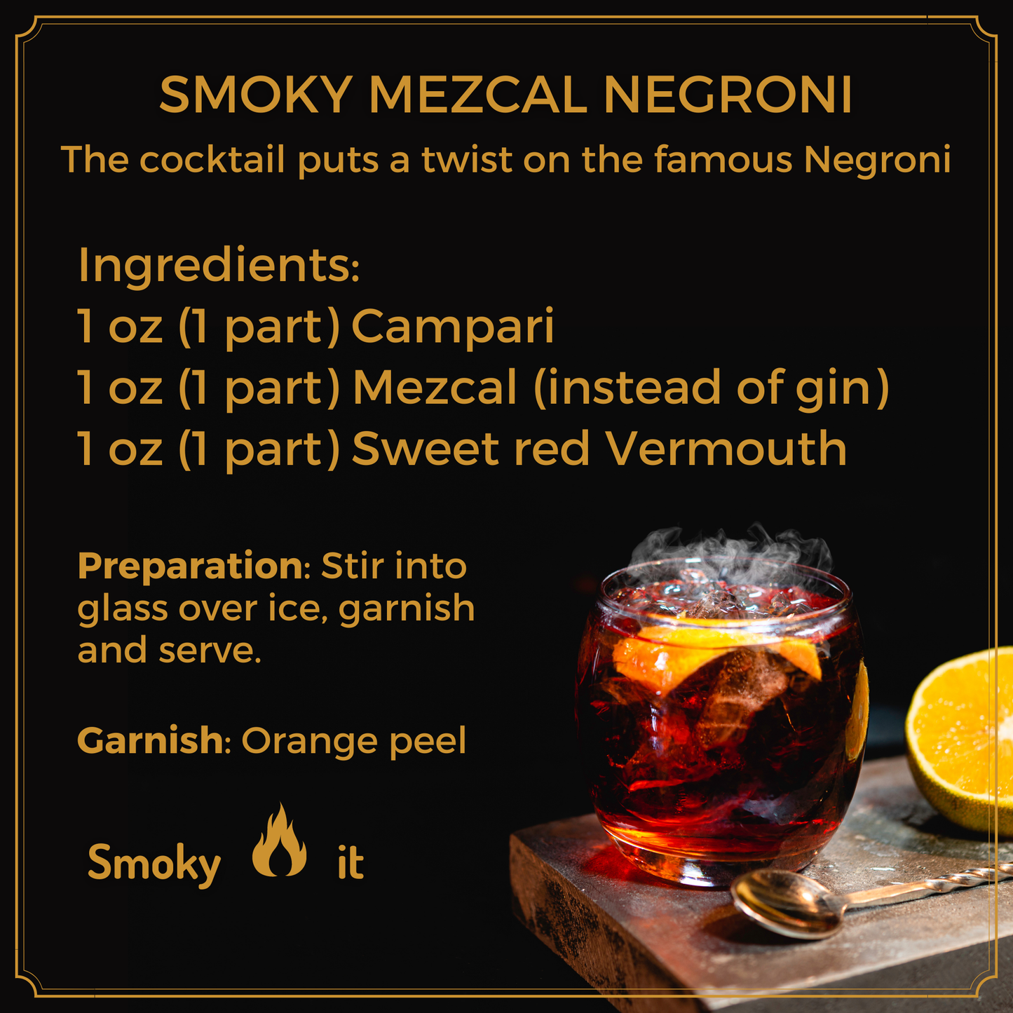 Cocktail Smoker Kit, Premium Home Bar Gift Set, Whiskey Men