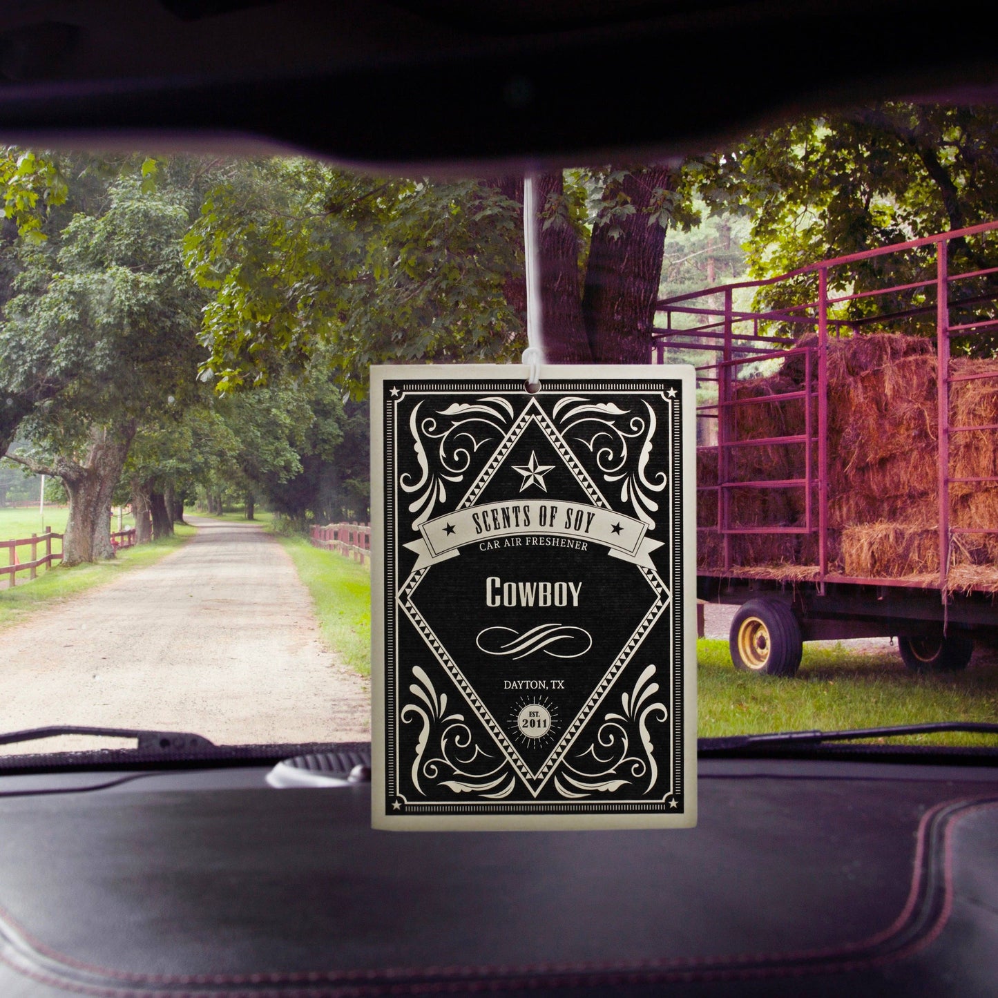 True Cowboy Rustic 2 Pack Car Air Freshener