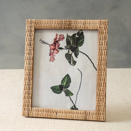 LG Rattan Photo Frame