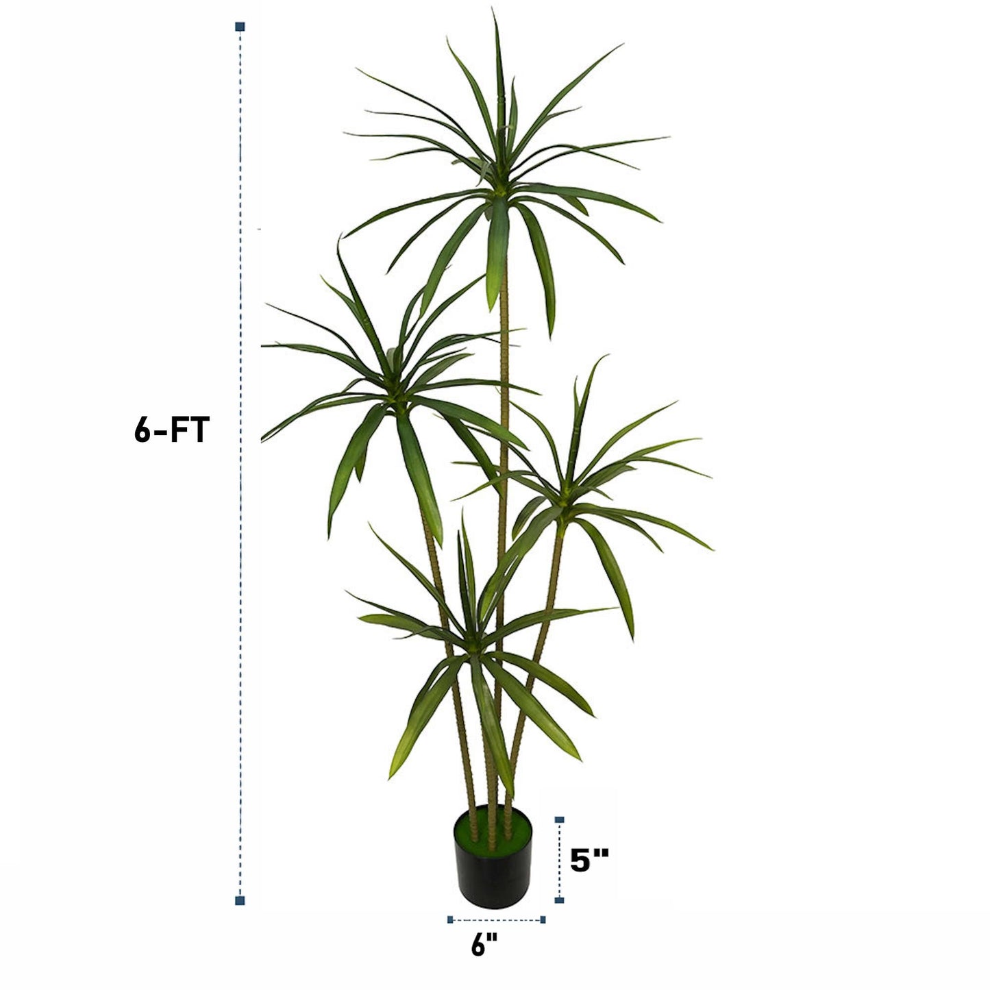Designer’s Pick Artificial Dracaena Tree
