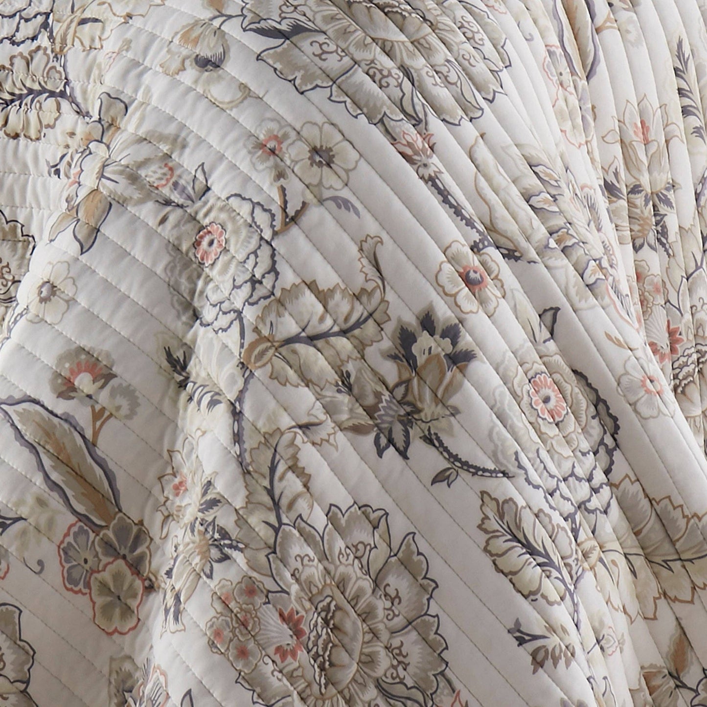 Ophelia Quilt Set: Spa / King/Cal King