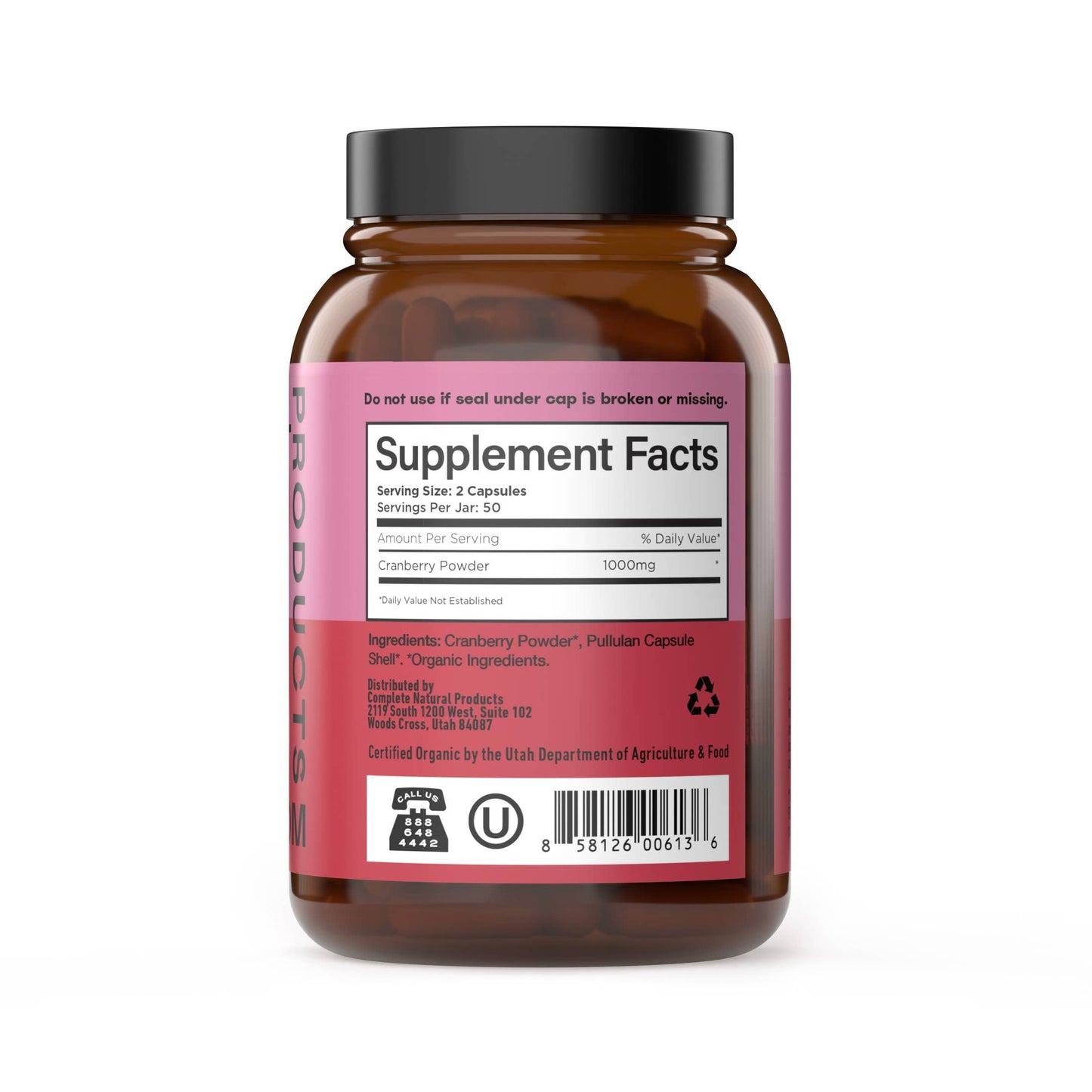 Organic Cranberry Capsules