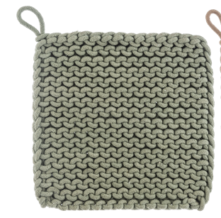 Cotton Crochet Pot Holder (Each One Will Vary)