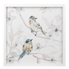 Watercolor Birds on Branches Wall Decor