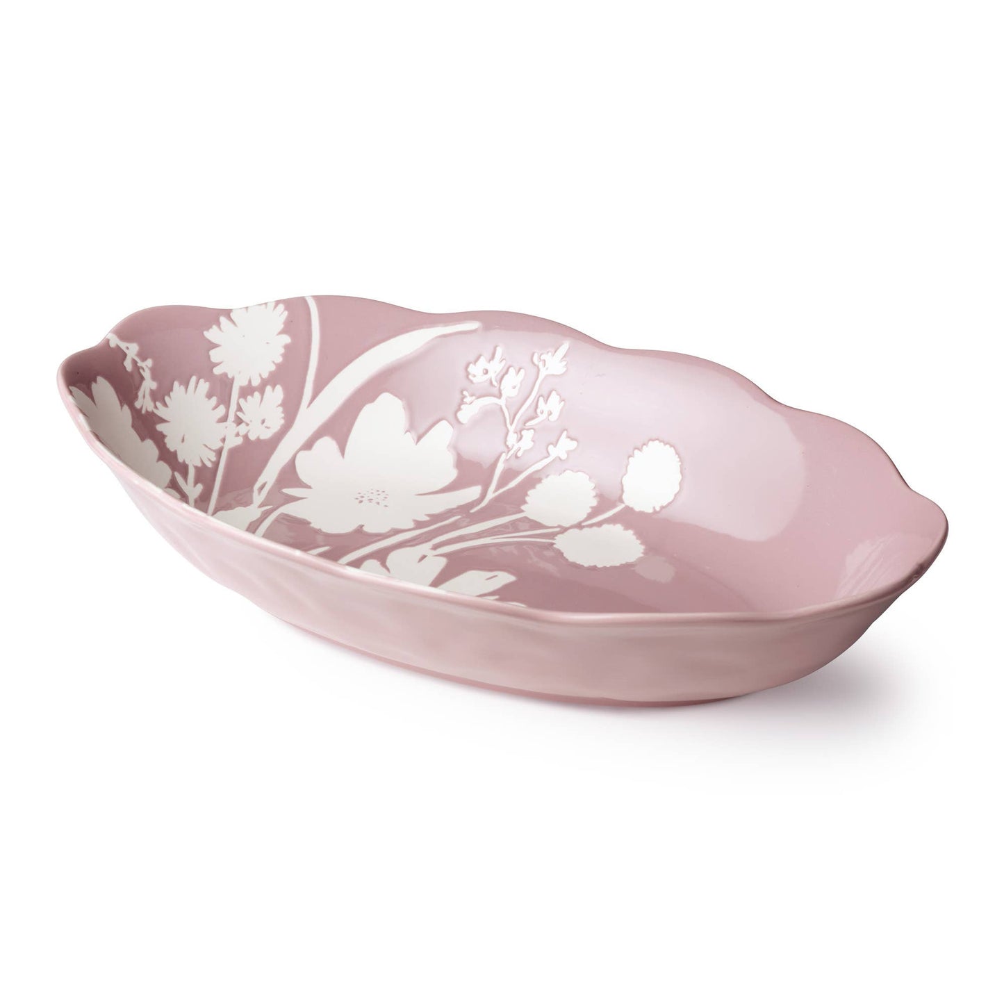 Wildflowers Wax off Oval Bowl