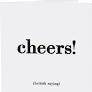 Cheers Card