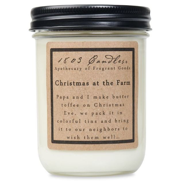Christmas At The Farm Jar Candle