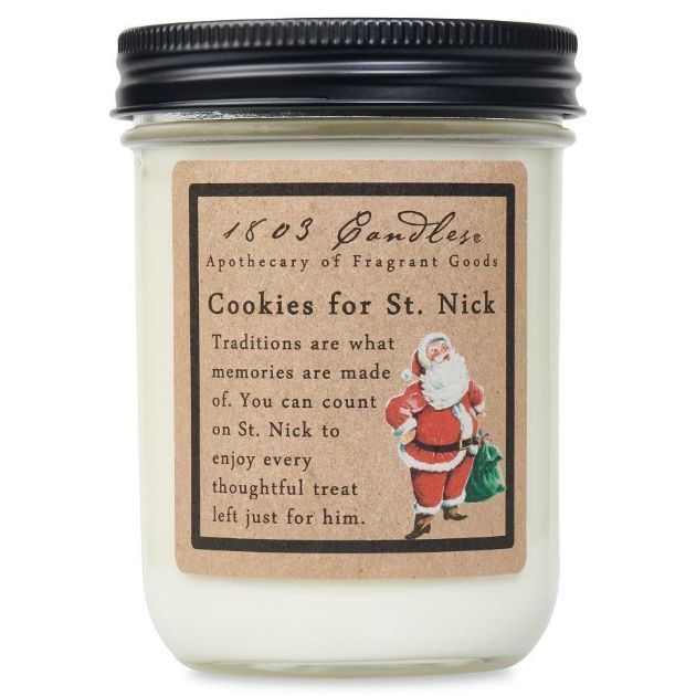 Cookies for St. Nick Jar Candle