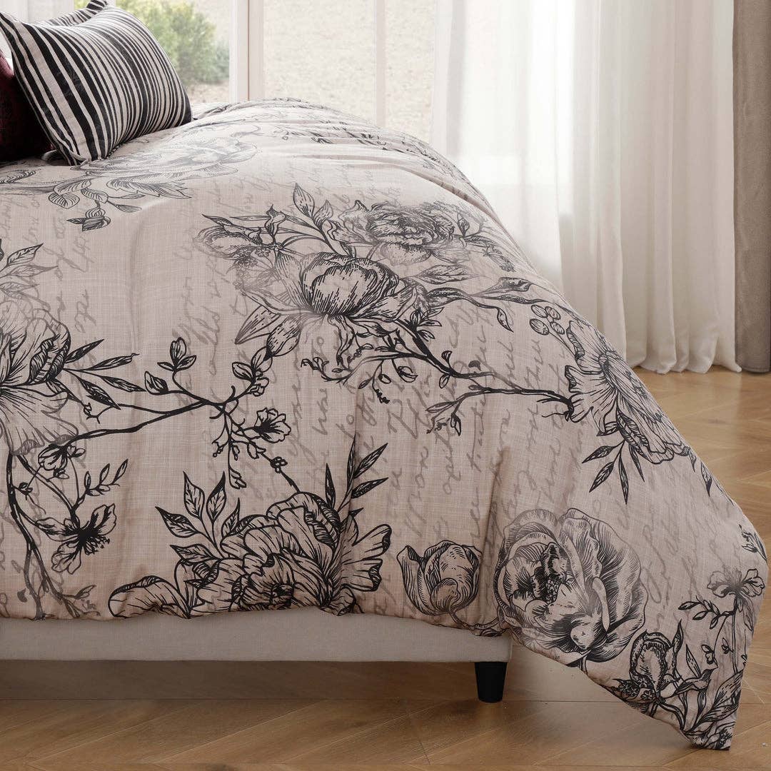 Serenova 5 Piece Reversible Comforter Set