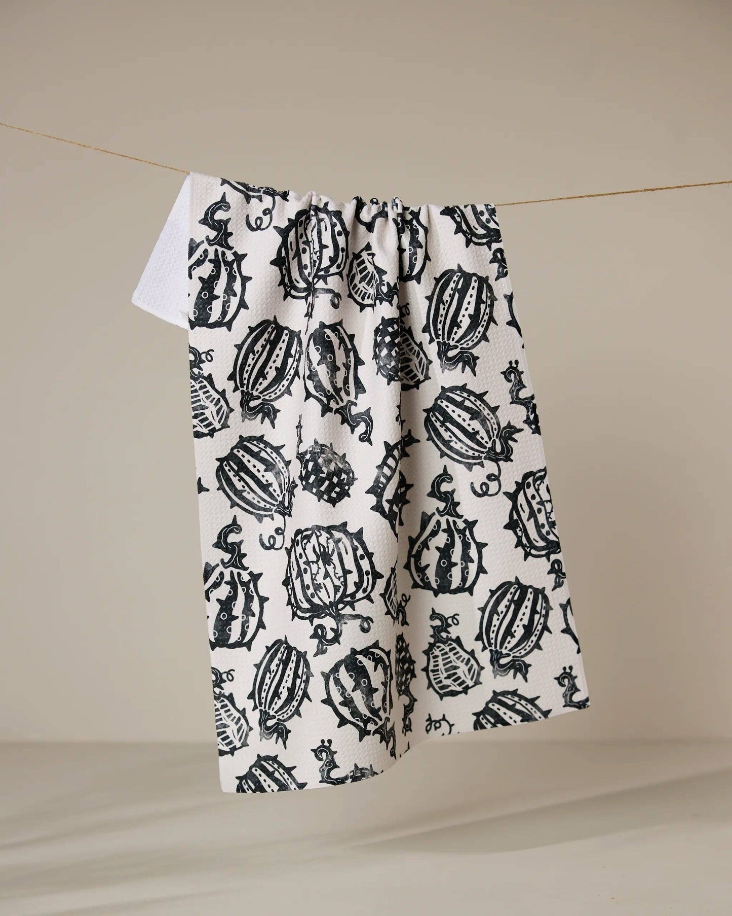 Punk Pumpkins Tea Towel