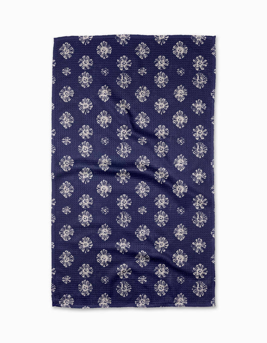 Leyla Blue Tea Towel {D}