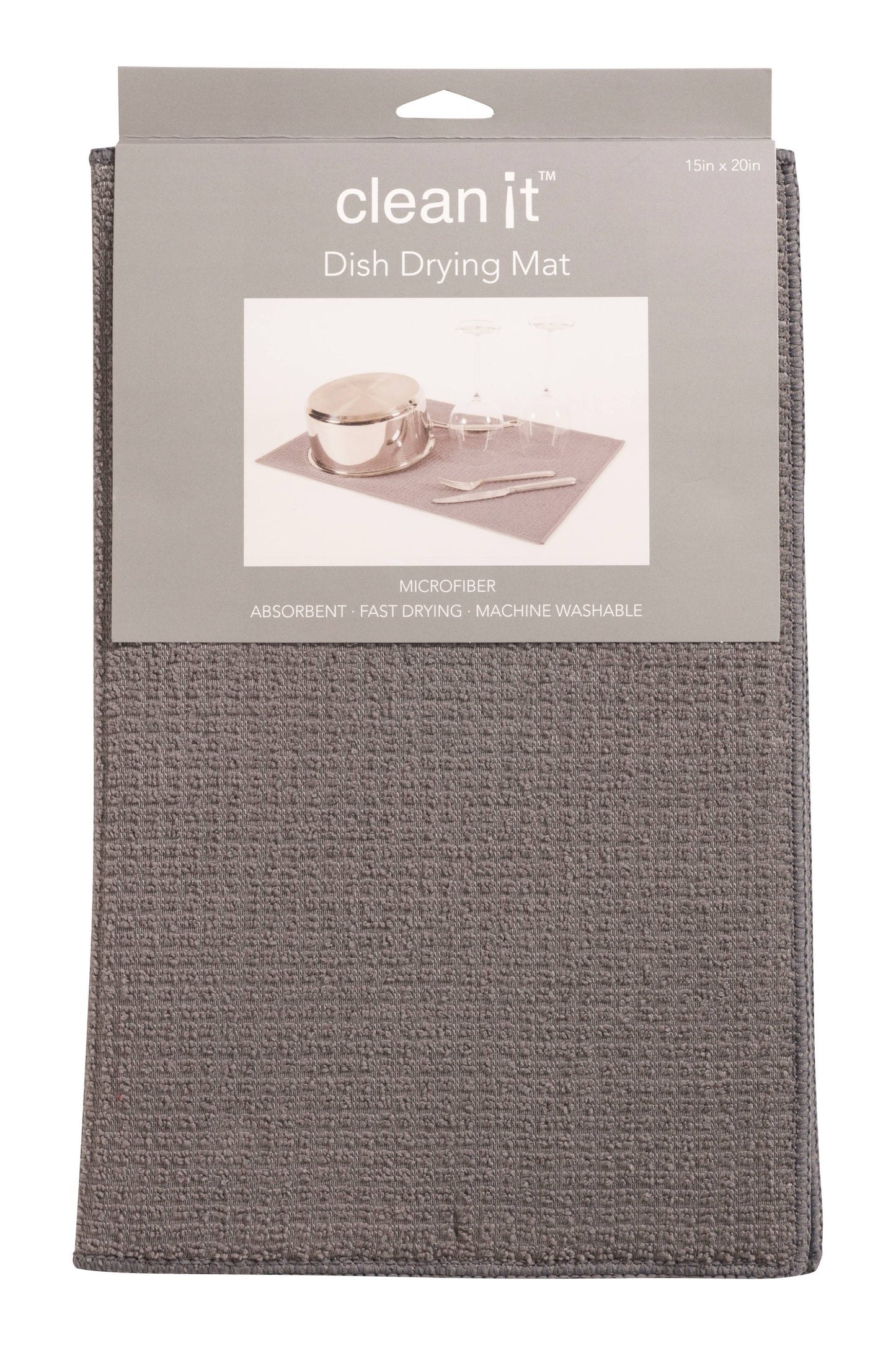 Dish Drying Mat - Set of 2: Drizzle