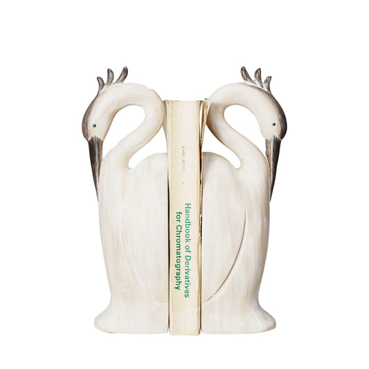 Resin Heron Shaped Bookend sold separate