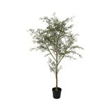 Faux Tree in Plastic Pot