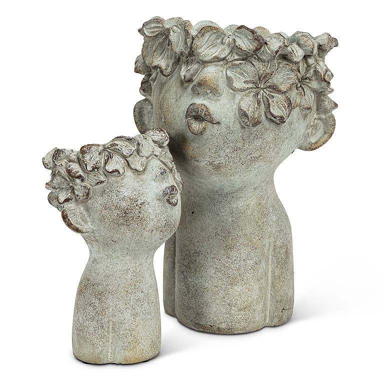 Cement Kissing Face Planter