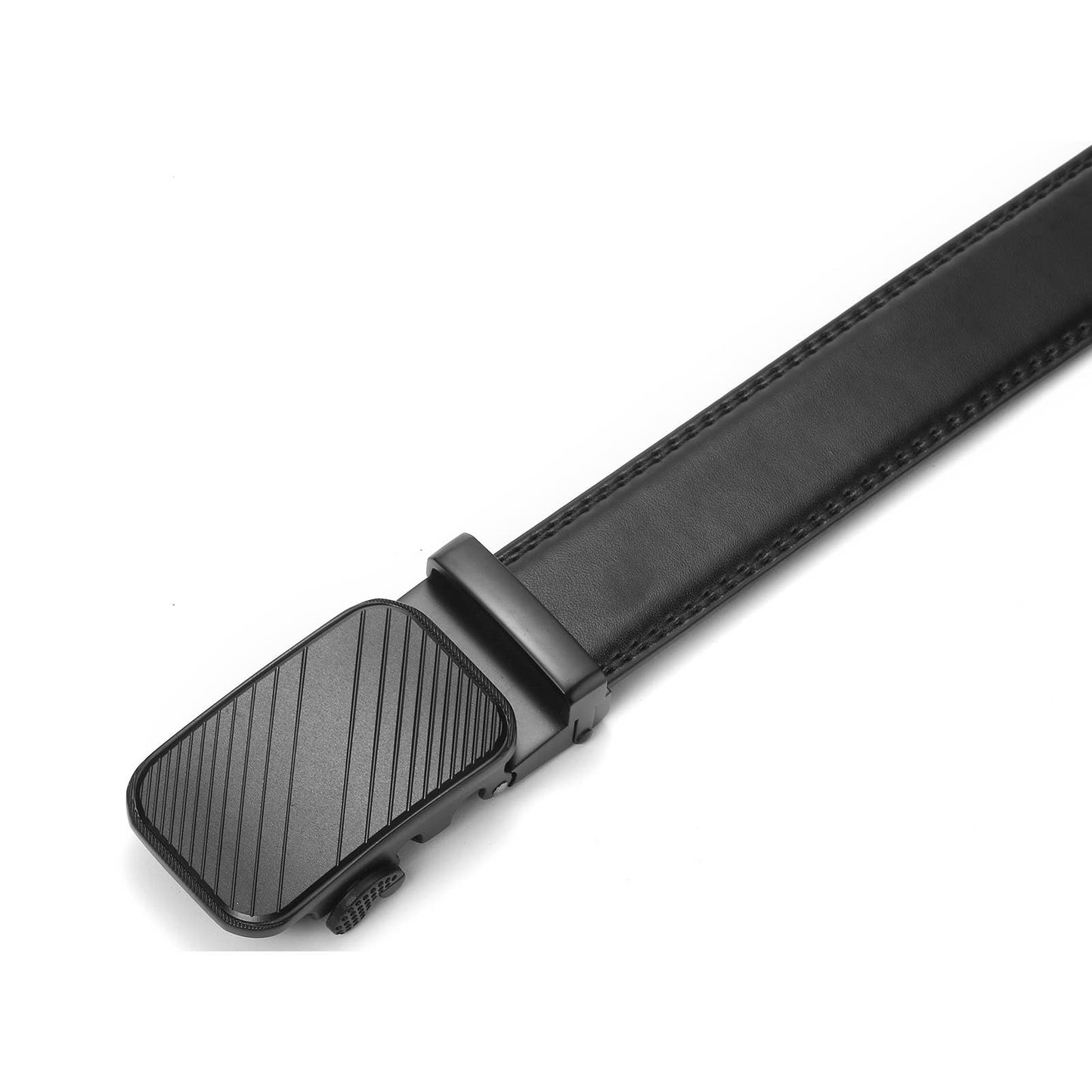Modern Striped Ratchet Belt