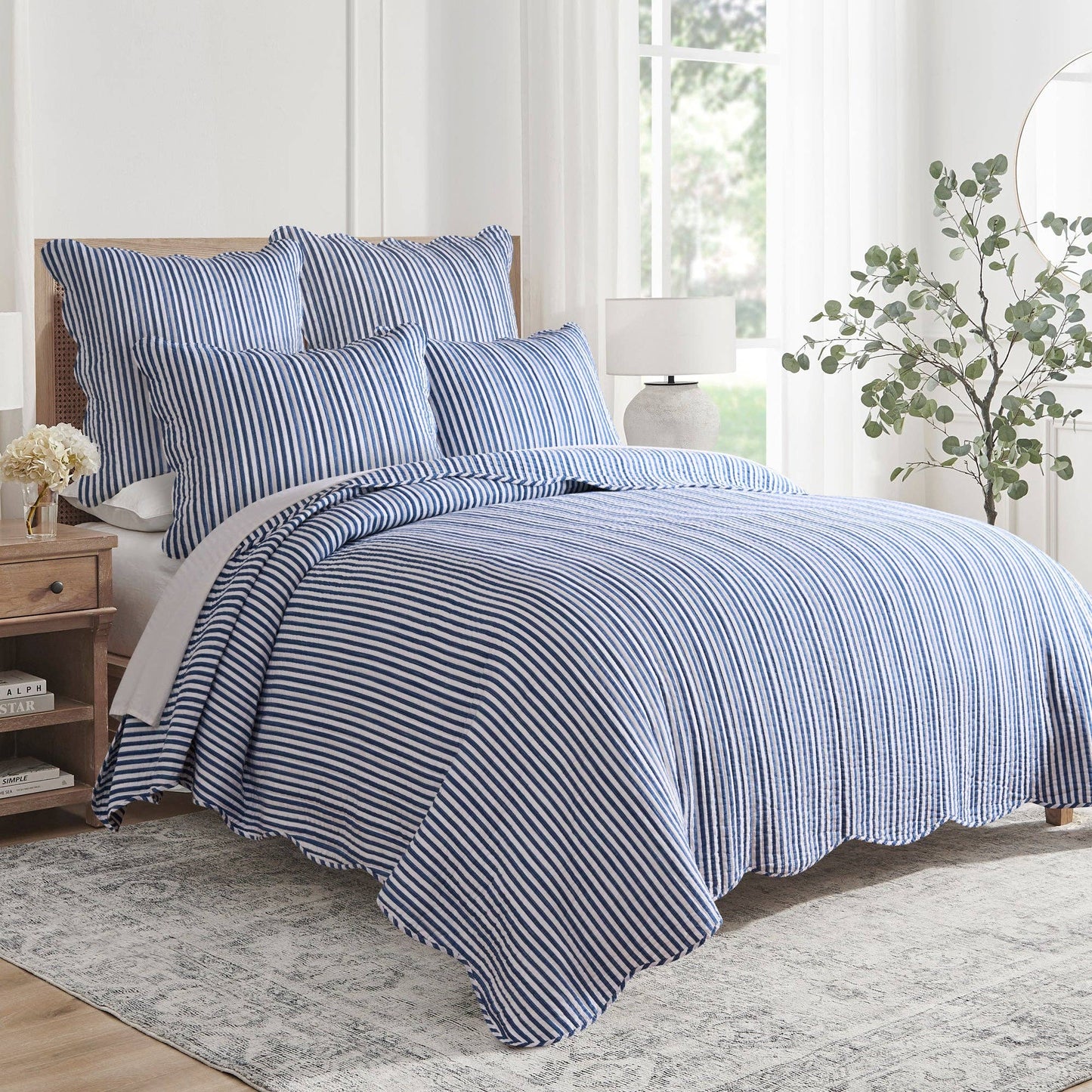 Martha Stripe Euro Sham Set of 2