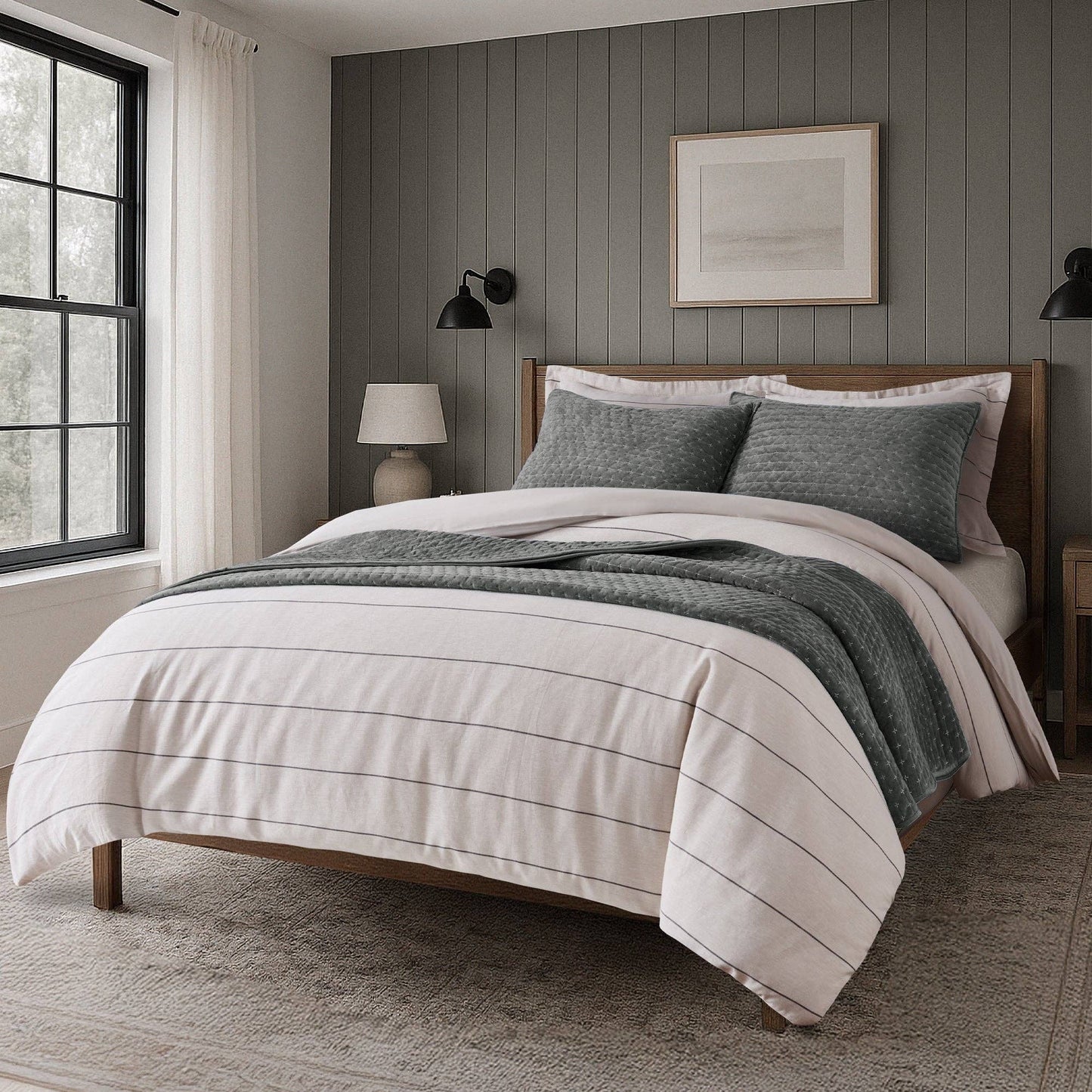 Velvet Stitch Quilt Set