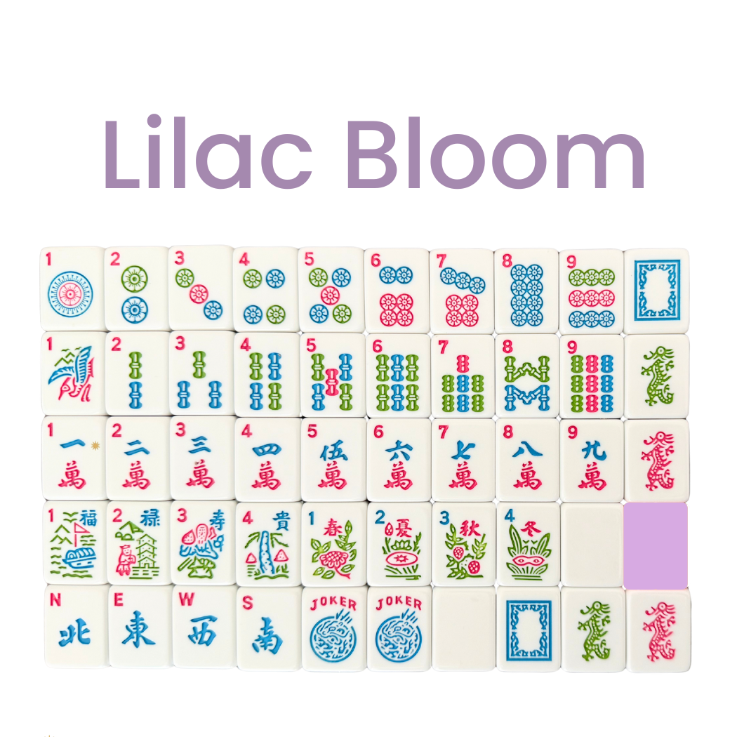 Mahjong Studios – American Mahjong Tile Set Lilac Bloom PREORDER