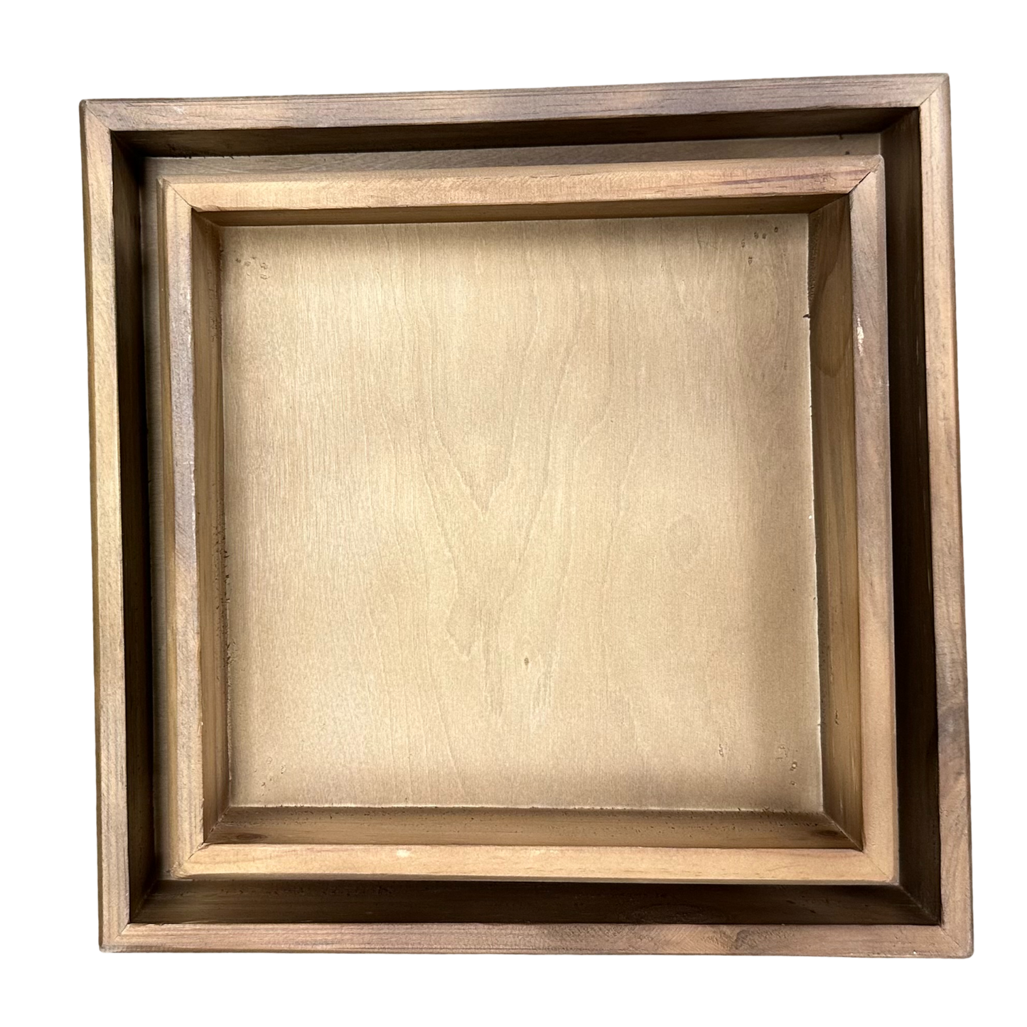 T101 Wooden Tray w/Riser