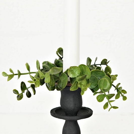 510018- 1.5in(7in)Ring-Soft Touch Evergreen Eucalyptus