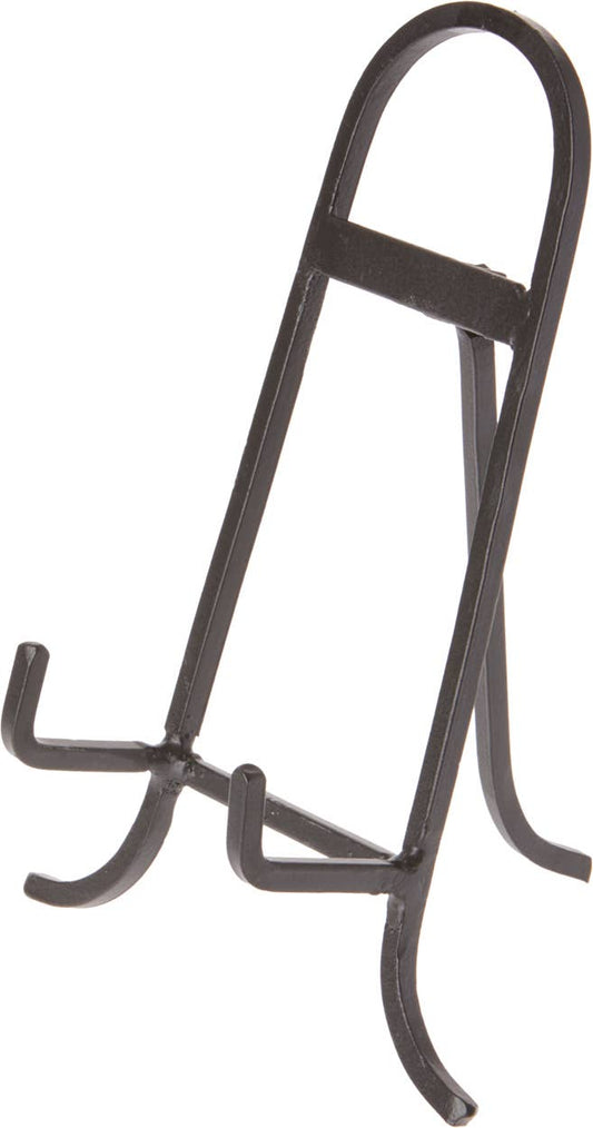 Bard's Wrought Iron Easel, 8.75" H x 7" W x 4" D