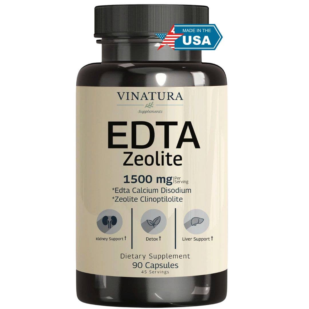EDTA (Calcium Disodium) Zeolite 1500mg