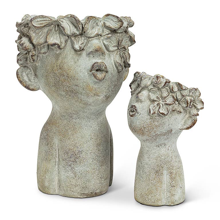 Cement Kissing Face Planter