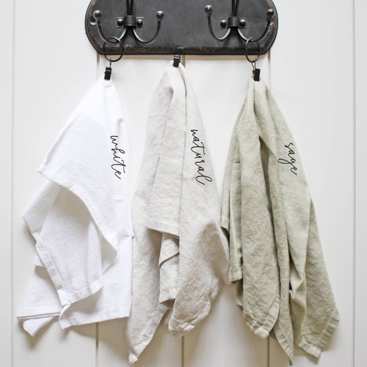 Wildflower City State Tea Towel