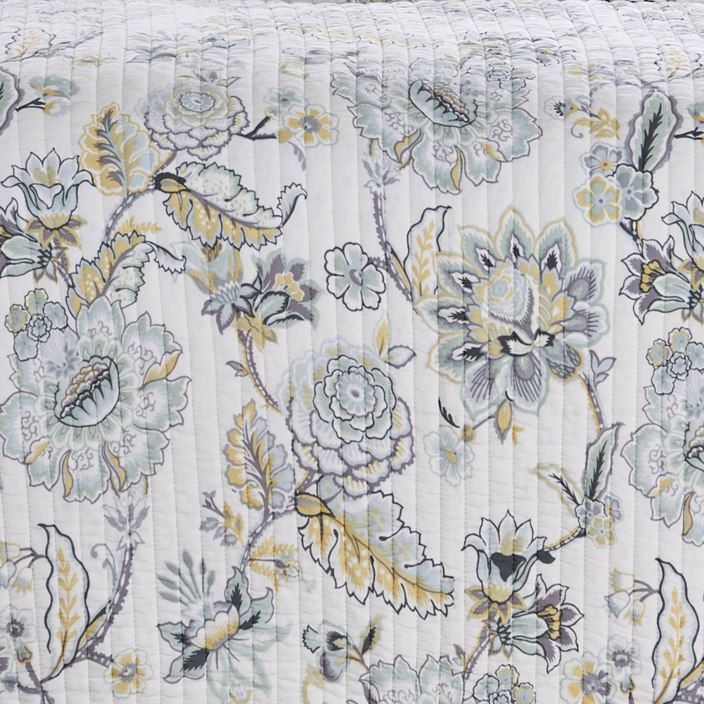Ophelia Quilt Set: Spa / King/Cal King
