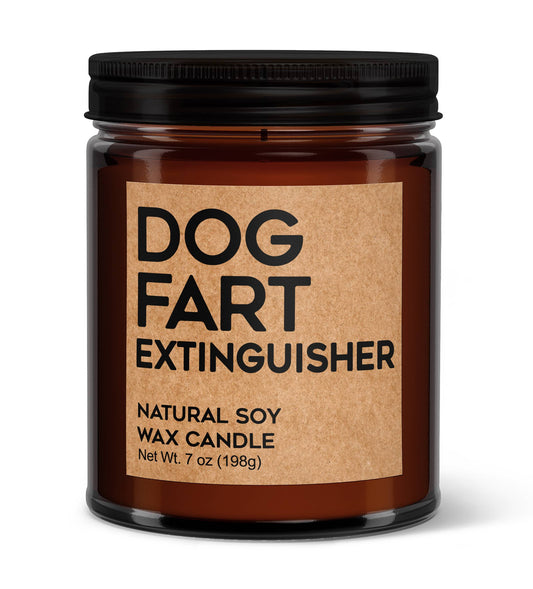 Dog Fart Extinguisher Soy Candle - Votive Candle: Vanilla Chai