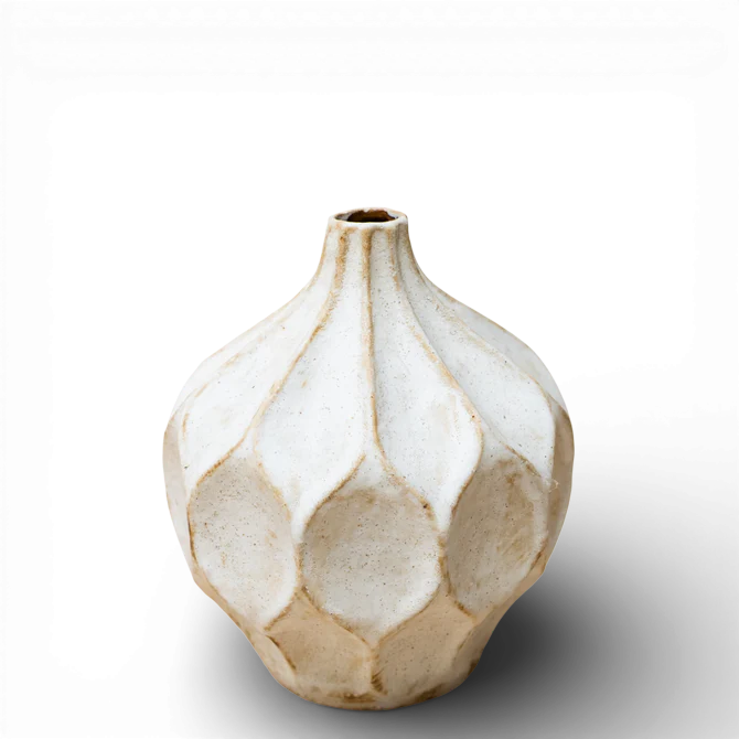 CM107 Polyresin Vase 8" x 8" x 10.5" PK 2