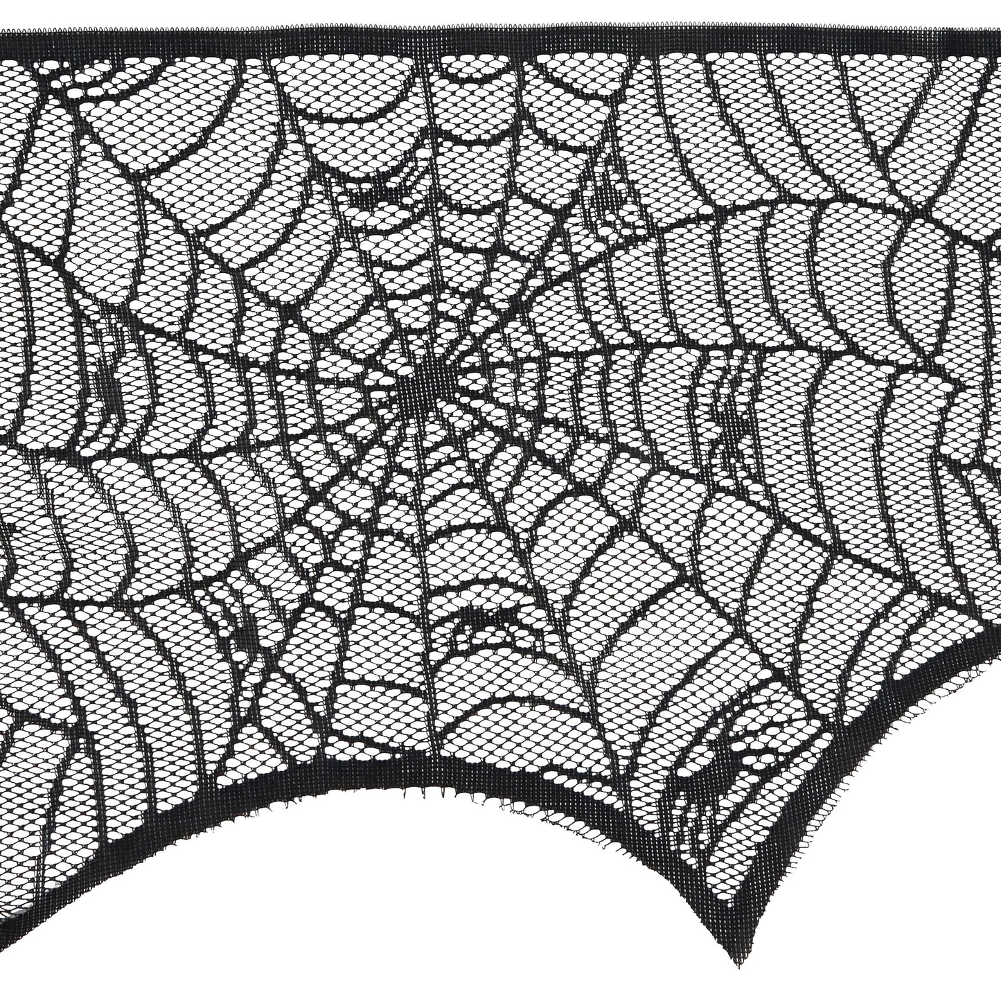 Spiderweb Net Fireplace Scarf