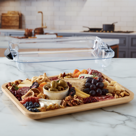 Farberware Build-A-Board Cutting Board with Compartments