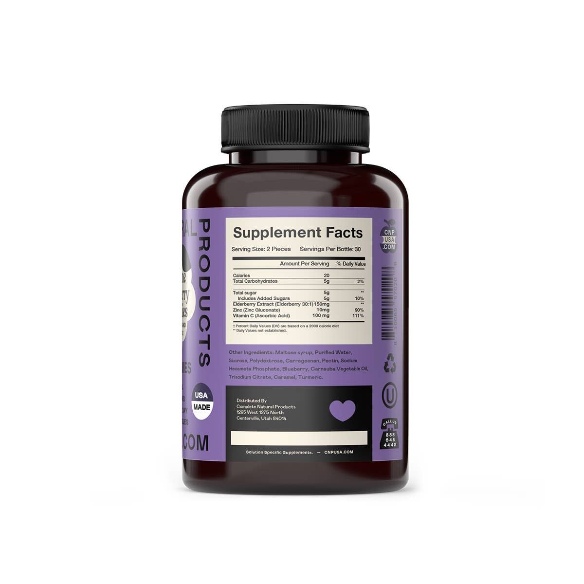 Elderberry Gummies - 60 ct