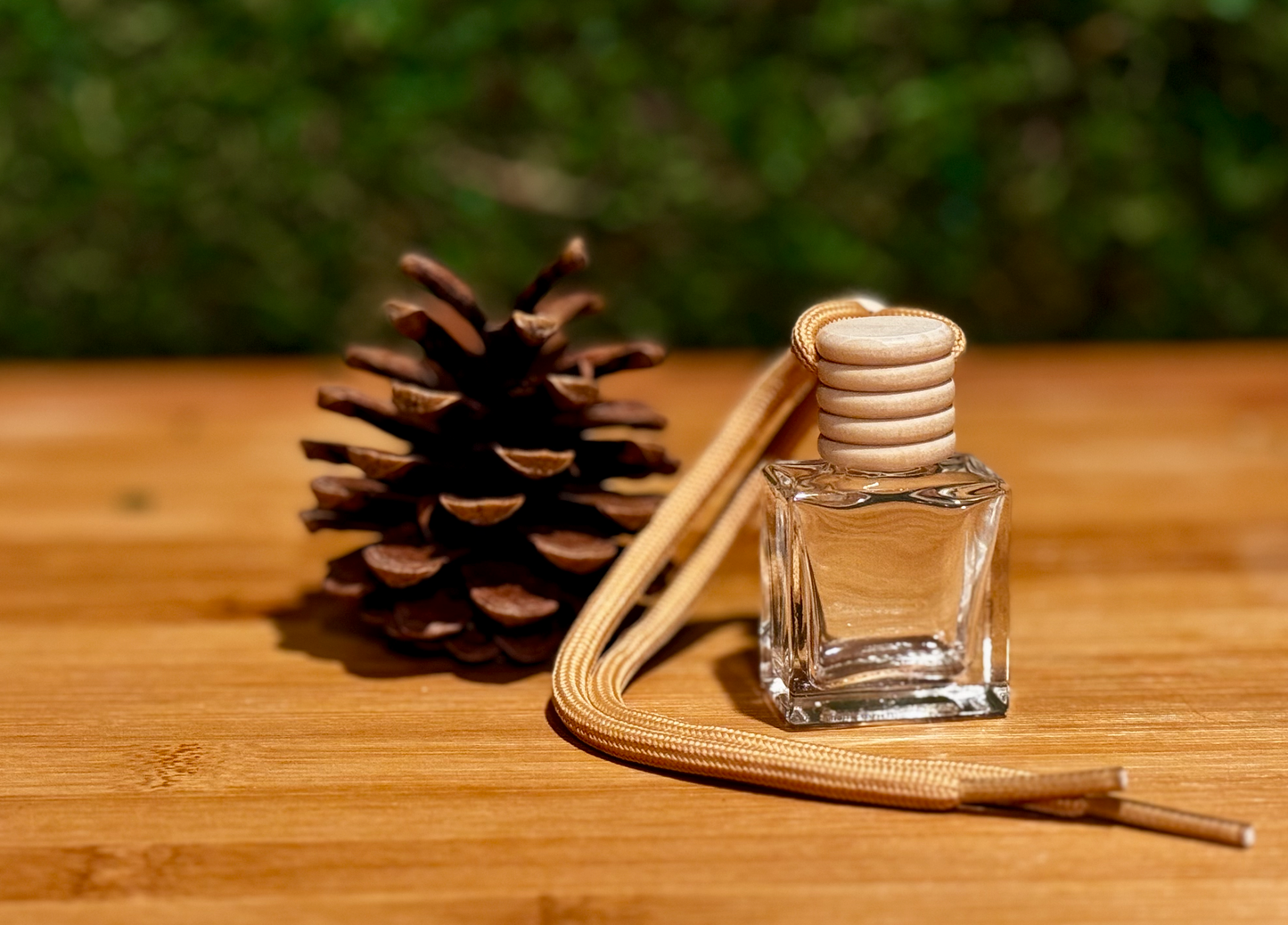 White Oak + Vanilla Car Diffuser: Individually Sealed Packaging